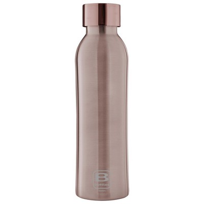 B Bottles Twin - Rose Gold Brushed - 500 ml - Double wall stainless steel thermal bottle. 18/10 sta